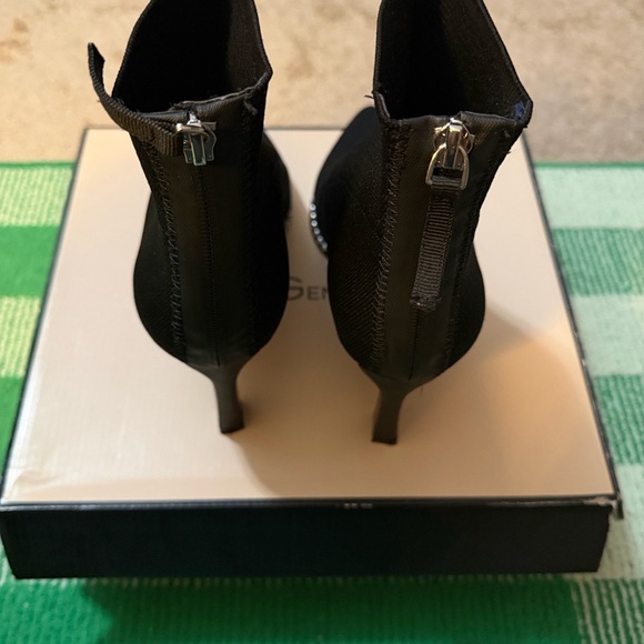 BCBGeneration Black Studded Heeled Boots - Picture 7 of 7